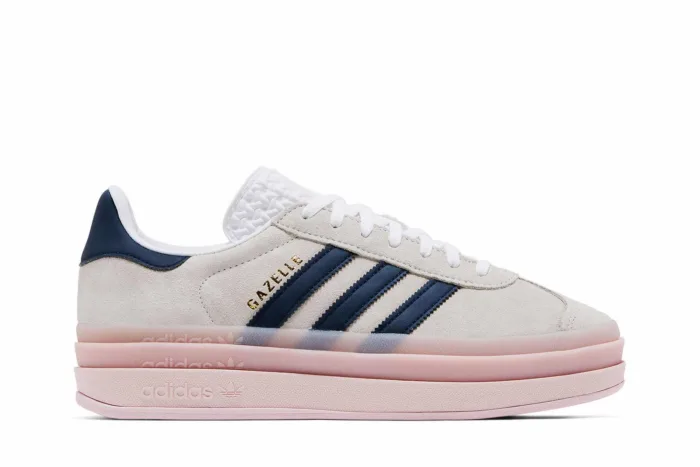 Adidas Gazelle Bold 'Clear Pink Night Indigo' IE6508 - Image 1
