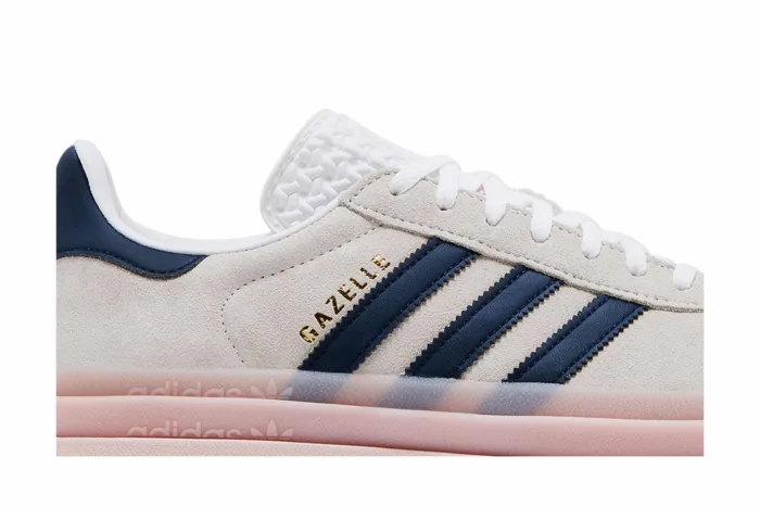 Adidas Gazelle Bold 'Clear Pink Night Indigo' IE6508 - Image 2