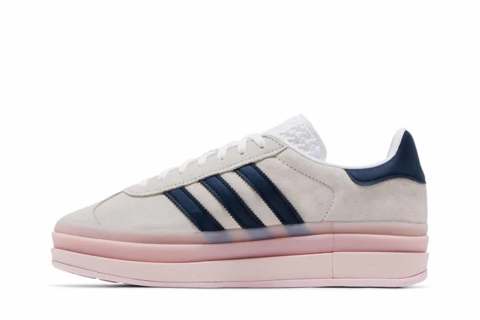 Adidas Gazelle Bold 'Clear Pink Night Indigo' IE6508 - Image 3