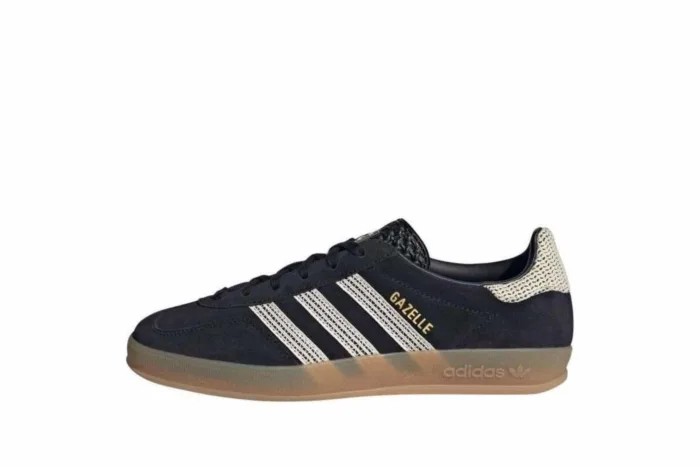 Adidas Gazelle Indoor 'Black Wonder White' JI2755 - Image 1