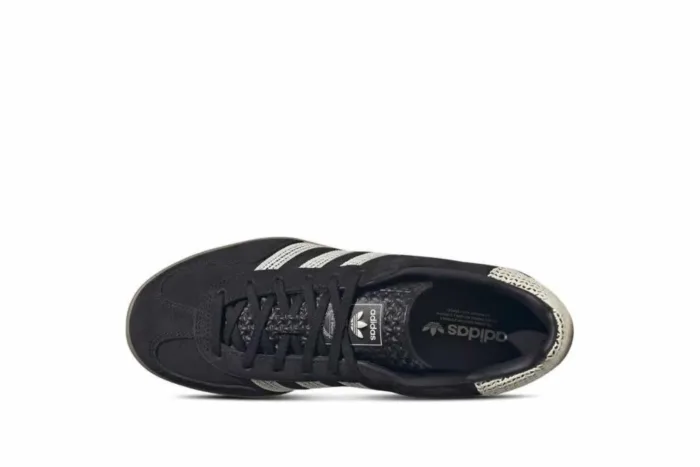 Adidas Gazelle Indoor 'Black Wonder White' JI2755 - Image 4