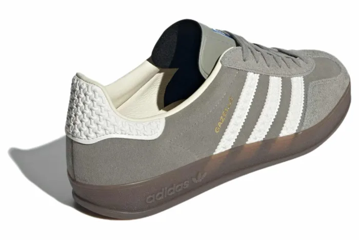Adidas Gazelle Indoor 'Grey White' IF1807 - Image 4