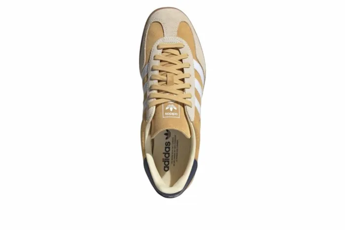 Adidas Gazelle Indoor 'Tan Navy White' JI3523 - Image 5