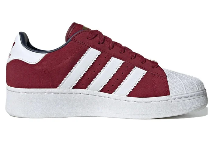 Adidas Originals Superstar XLG 'Burgundy' IE9872 - Image 2