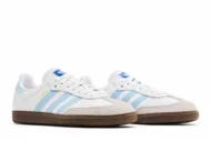 Adidas Samba OG 'Cloud White Light Blue' JI2003 - Image 8