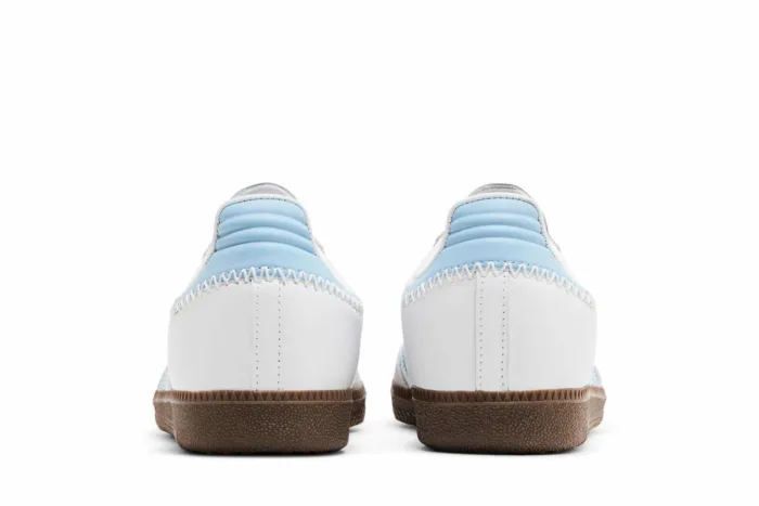 Adidas Samba OG 'Cloud White Light Blue' JI2003 - Image 6
