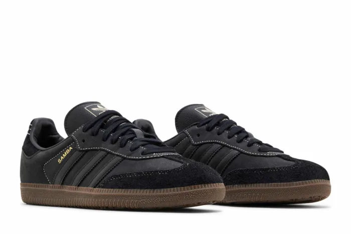 Adidas Samba OG 'Core Black Crystal Sand' IH5371 - Image 8