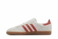 Adidas Samba OG 'Crystal White Preloved Red' IG1380 - Image 3