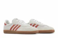 Adidas Samba OG 'Crystal White Preloved Red' IG1380 - Image 8