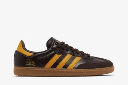 Adidas Samba OG 'Dark Brown Yellow' IG6174