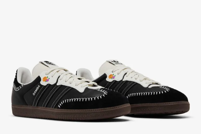Adidas Samba OG 'Dia de Muertos Pack Black' JI3932 - Image 8