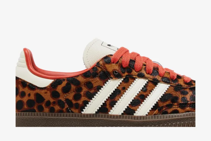 Adidas Samba OG 'Preloved Red Leopard' JI2734 - Image 2