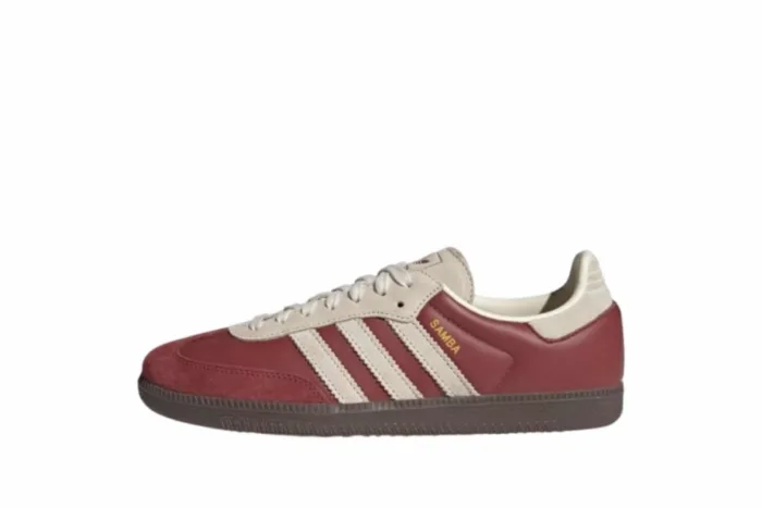 Adidas Samba OG 'Preloved Ruby Cream White' JI3216 - Image 1