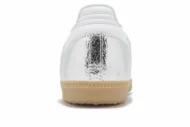 Adidas Samba OG 'Silver Metallic Cracked Leather' JR0035 - Image 4