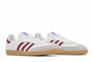 Adidas Samba OG 'White Burgundy Gum' IF3813 - Image 8