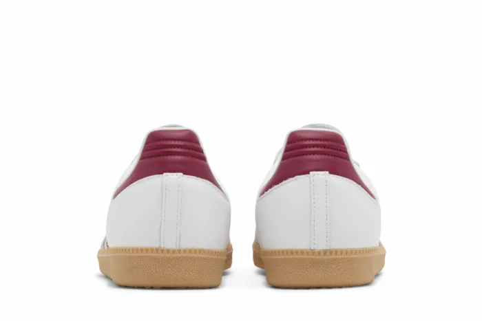 Adidas Samba OG 'White Burgundy Gum' IF3813 - Image 6
