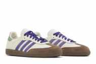 Adidas Samba OG 'White Purple Green' ID8349 - Image 8
