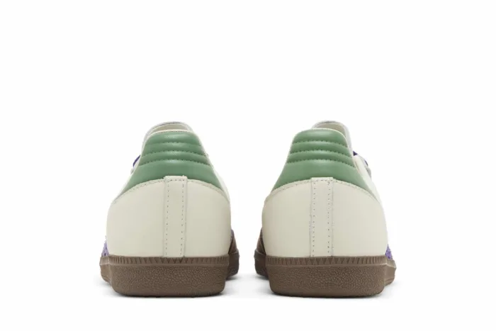 Adidas Samba OG 'White Purple Green' ID8349 - Image 6