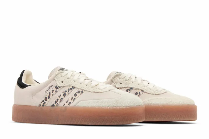Adidas Sambae 'Leopard Off White' JI4226 - Image 8