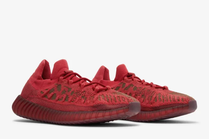 Adidas Yeezy Boost 350 V2 CMPCT 'Slate Red' GW6945 - Image 8