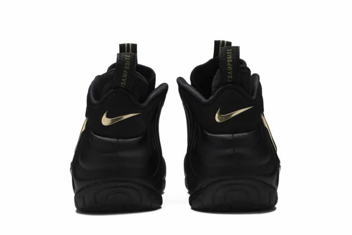 Air Foamposite Pro 'Black Metallic Gold' 624041-009 - Image 6