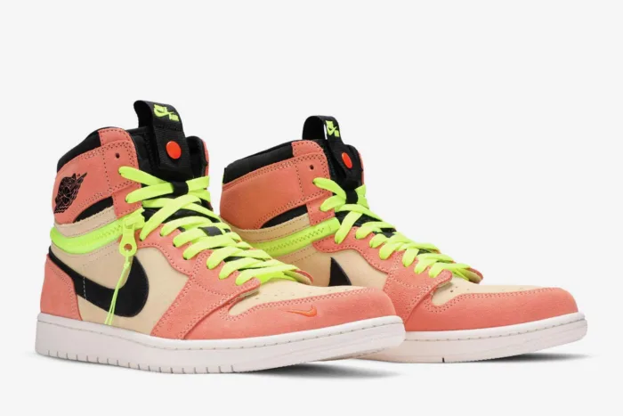 Air Jordan 1 High Switch 'Pink Volt' CW6576-800 - Image 8