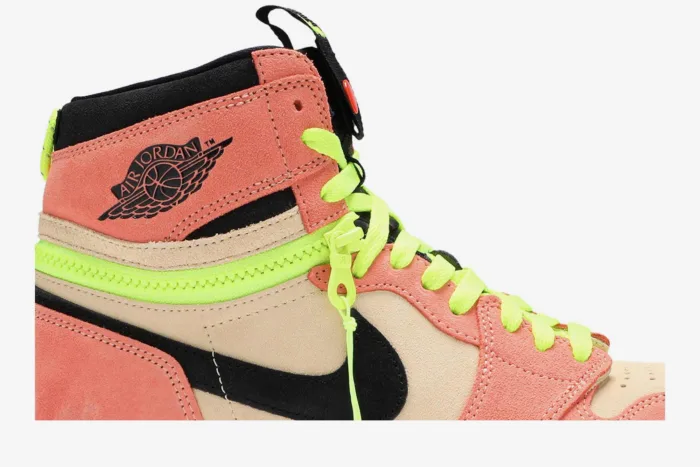 Air Jordan 1 High Switch 'Pink Volt' CW6576-800 - Image 2