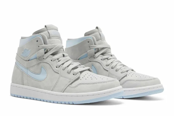 Air Jordan 1 High Zoom Comfort 'Cool Grey Light Blue' CT0979-004 - Image 8