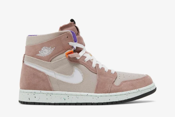 Air Jordan 1 High Zoom Comfort 'Fossil Stone' CT0978-201 - Image 1