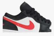 Air Jordan 1 Low 'Black Siren Red' DC0774-004 - Image 2