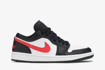 Air Jordan 1 Low 'Black Siren Red' DC0774-004