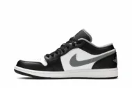Air Jordan 1 Low 'Black White Grey' 553558-040 - Image 3