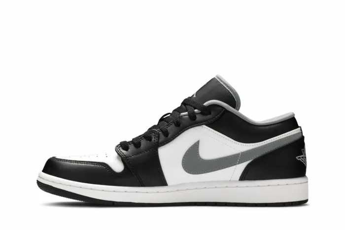 Air Jordan 1 Low 'Black White Grey' 553558-040 - Image 3