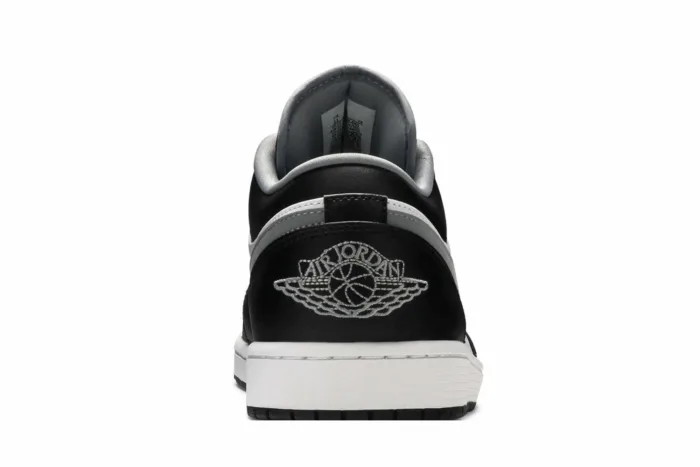 Air Jordan 1 Low 'Black White Grey' 553558-040 - Image 7