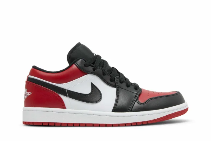 Air Jordan 1 Low 'Bred Toe' 553558-612 - Image 1