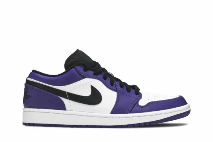 Air Jordan 1 Low 'Court Purple White' 553558-500
