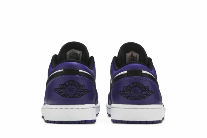 Air Jordan 1 Low 'Court Purple White' 553558-500 - Image 6