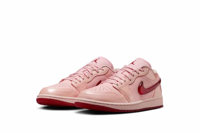 Air Jordan 1 Low Patent 'Valentine's Day' HF3174-600 - Image 4