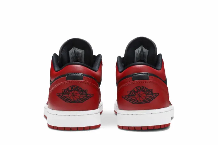 Air Jordan 1 Low 'Reverse Bred' 553558-606 - Image 6