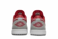 Air Jordan 1 Low SE 'Light Smoke Grey Gym Red' DC6991-016 - Image 6