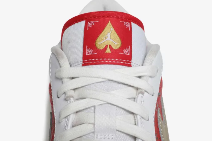 Air Jordan 1 Low SE 'Spades' DJ5185-100 - Image 9