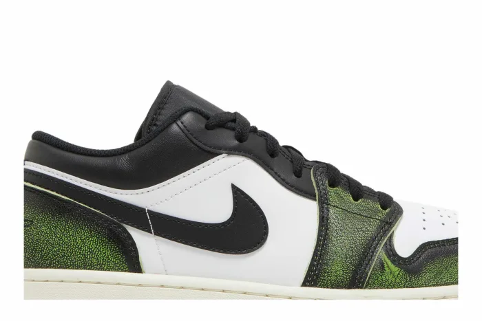 Air Jordan 1 Low SE 'Wear-Away - Electric Green' DN3705-003 - Image 2