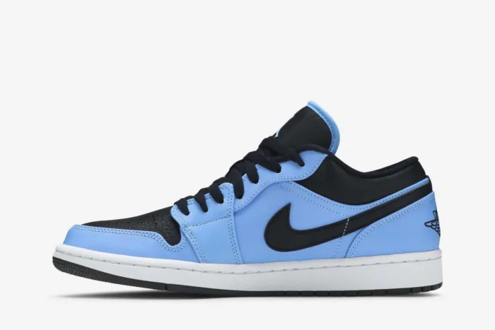 Air Jordan 1 Low 'University Blue Black' 553558-403 - Image 3