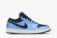 Air Jordan 1 Low 'University Blue Black' 553558-403