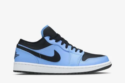 Air Jordan 1 Low 'University Blue Black' 553558-403