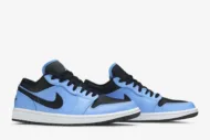 Air Jordan 1 Low 'University Blue Black' 553558-403 - Image 8