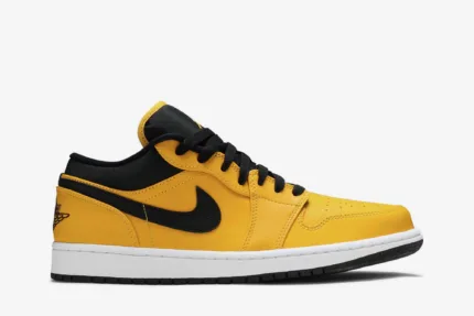 Air Jordan 1 Low 'University Gold Black' 553558-700