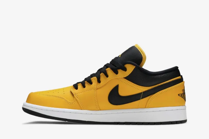 Air Jordan 1 Low 'University Gold Black' 553558-700 - Image 3