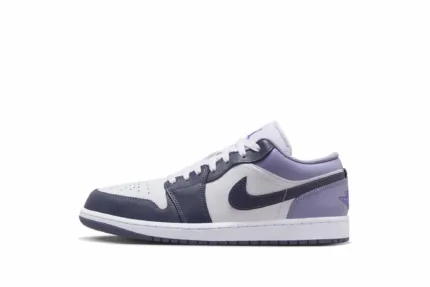Air Jordan 1 Low 'White Purple' 553558-145