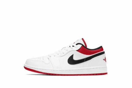 Air Jordan 1 Low 'White University Red' 553558-118
